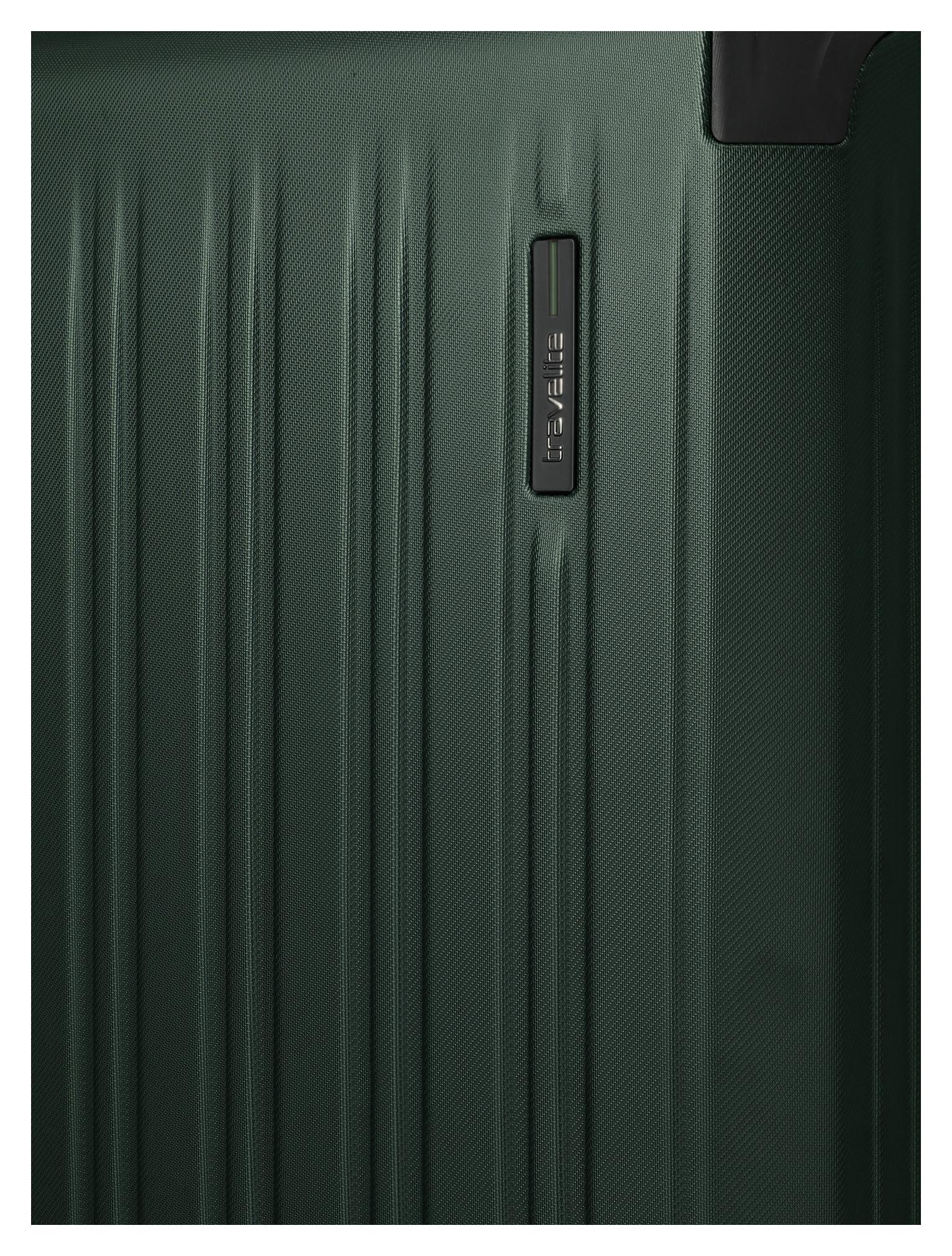 Skořepinový palubní kufr Travelite Dynamiic S exp Green