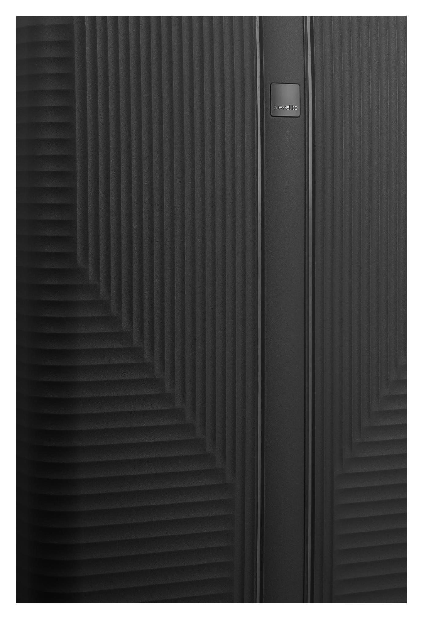 Palubní kufr Travelite Air Stripe S Slim Black