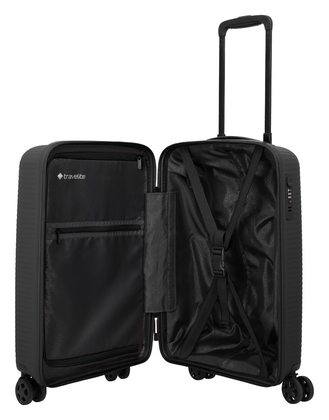 Palubní kufr Travelite Air Stripe S Slim Black (obrázek 5)