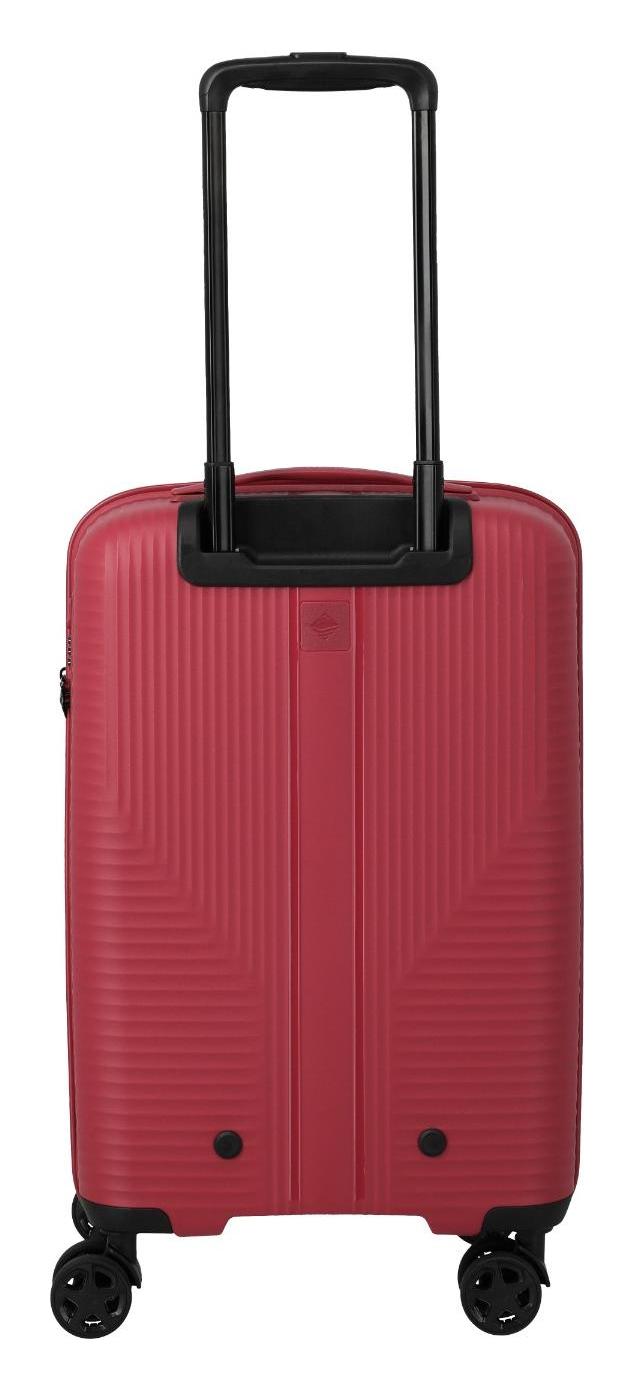 Palubní kufr Travelite Air Stripe S Slim Red