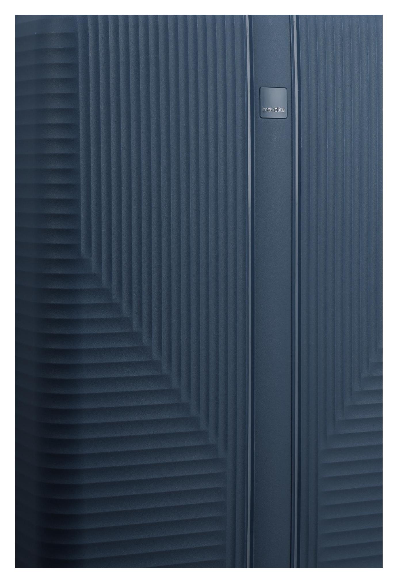 Palubní kufr Travelite Air Stripe S Slim Navy