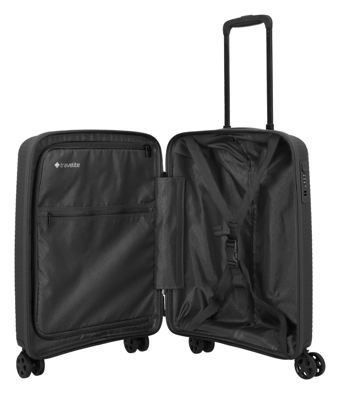 Palubní kufr Travelite Air Stripe S Slim Black - Obrázek 4
