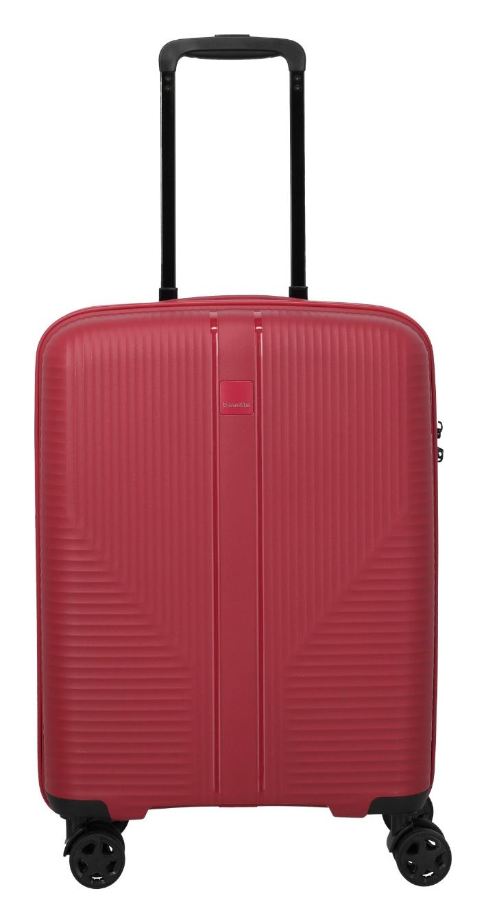 Palubní kufr Travelite Air Stripe S Red