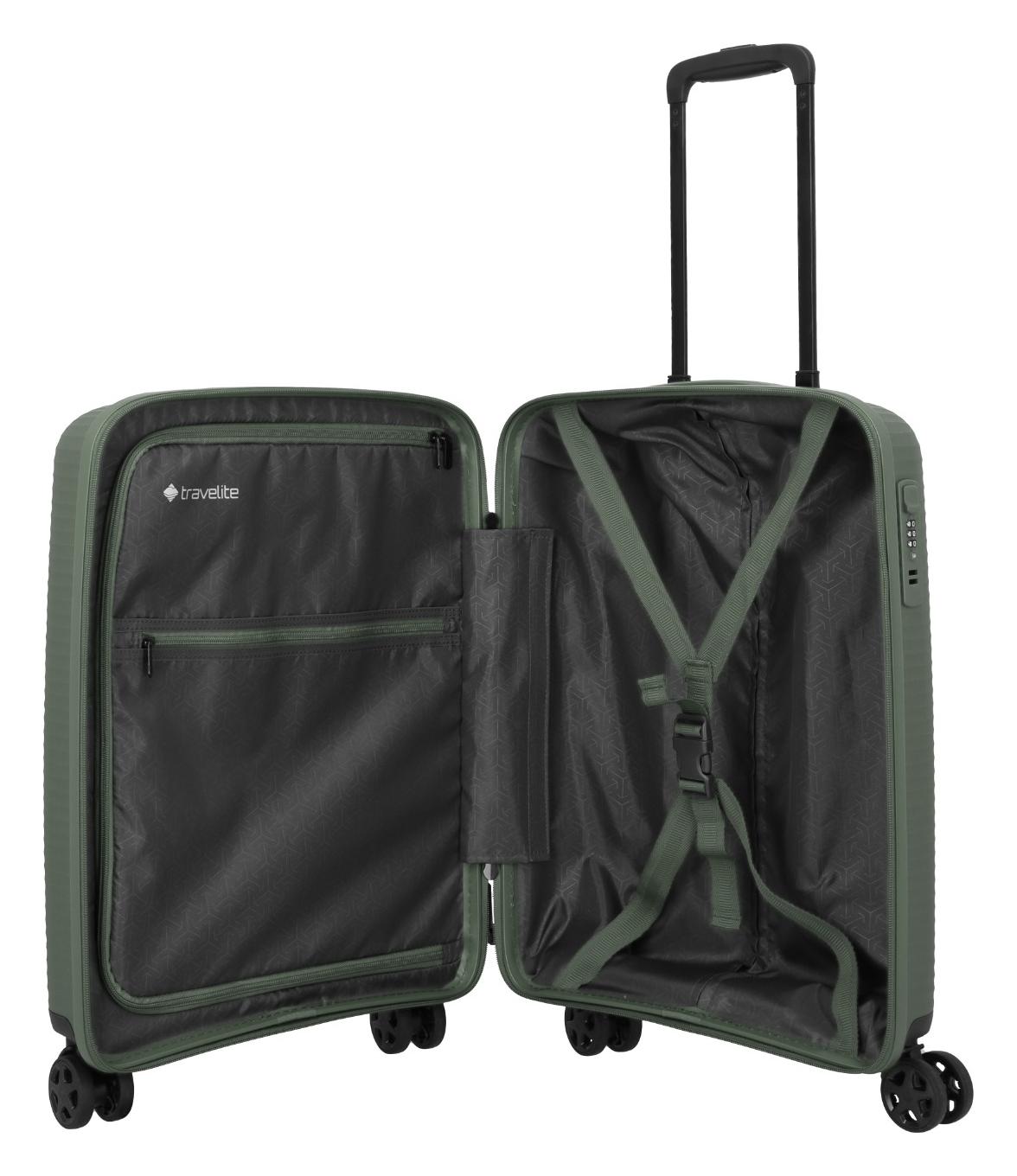 Sada cestovních kufrů Travelite Air Stripe S,M,L Green (obrázek 5)