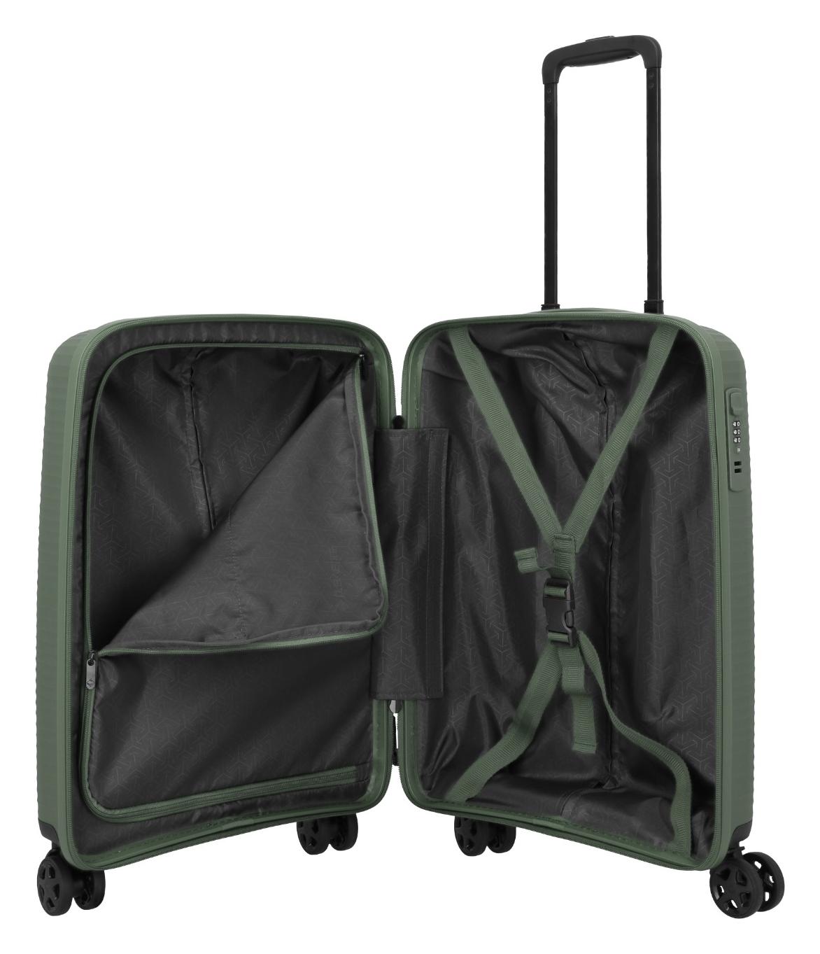 Sada cestovních kufrů Travelite Air Stripe S,M,L Green (obrázek 6)