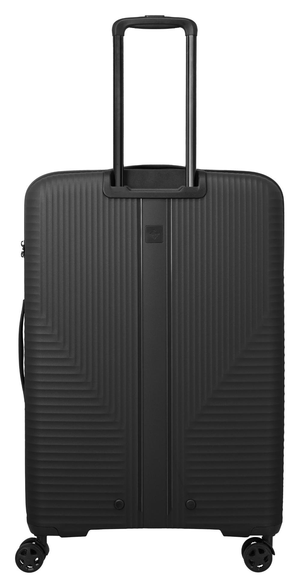Velký skořepinový kufr Travelite Air Stripe L Black (obrázek 3)