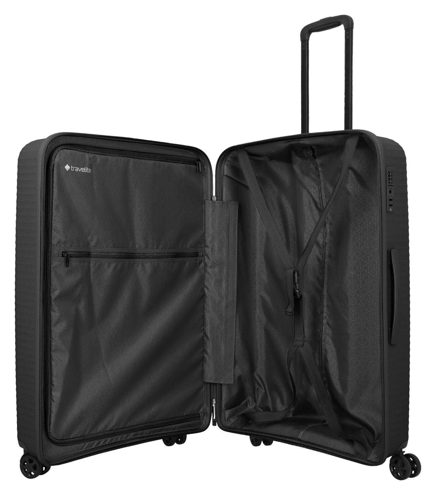 Velký skořepinový kufr Travelite Air Stripe L Black (obrázek 6)