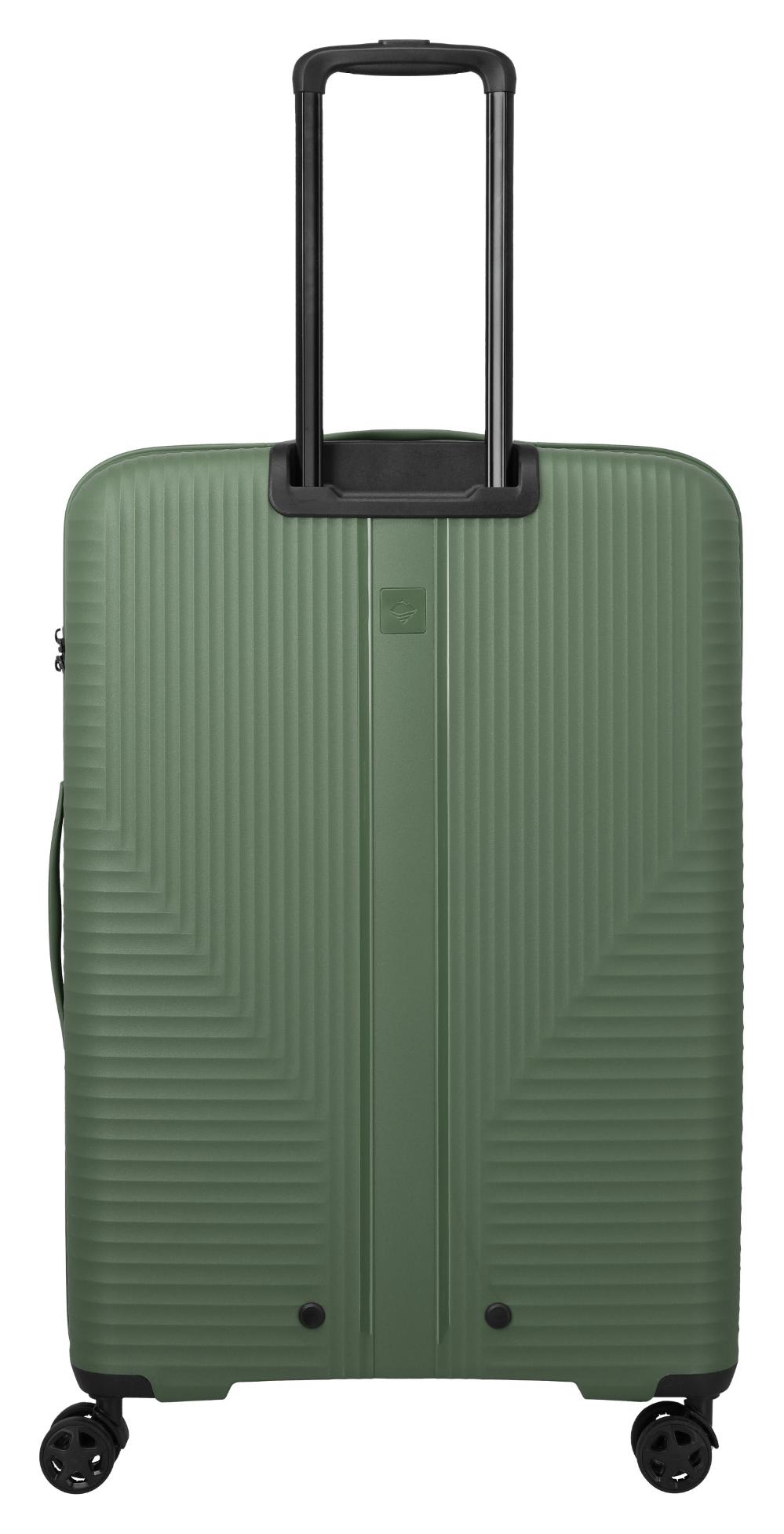 Velký skořepinový kufr Travelite Air Stripe L Green (obrázek 3)