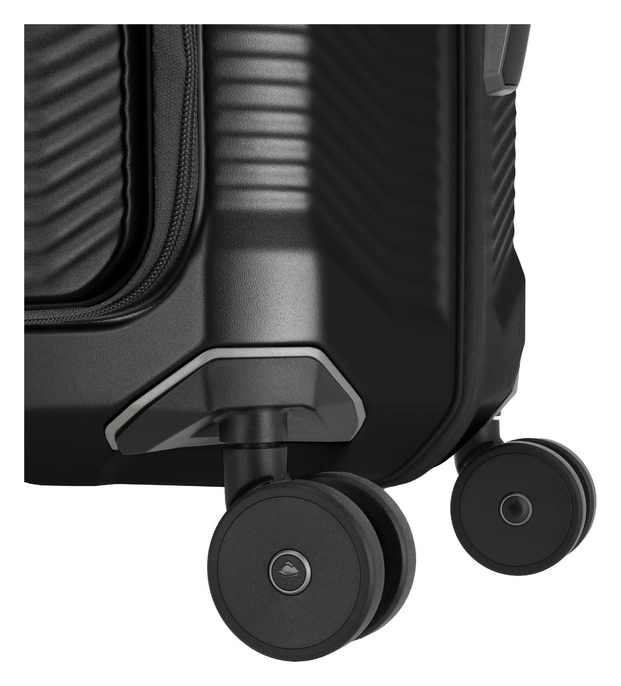 Palubní kufr na notebook Travelite Millennium S Front pocket Black