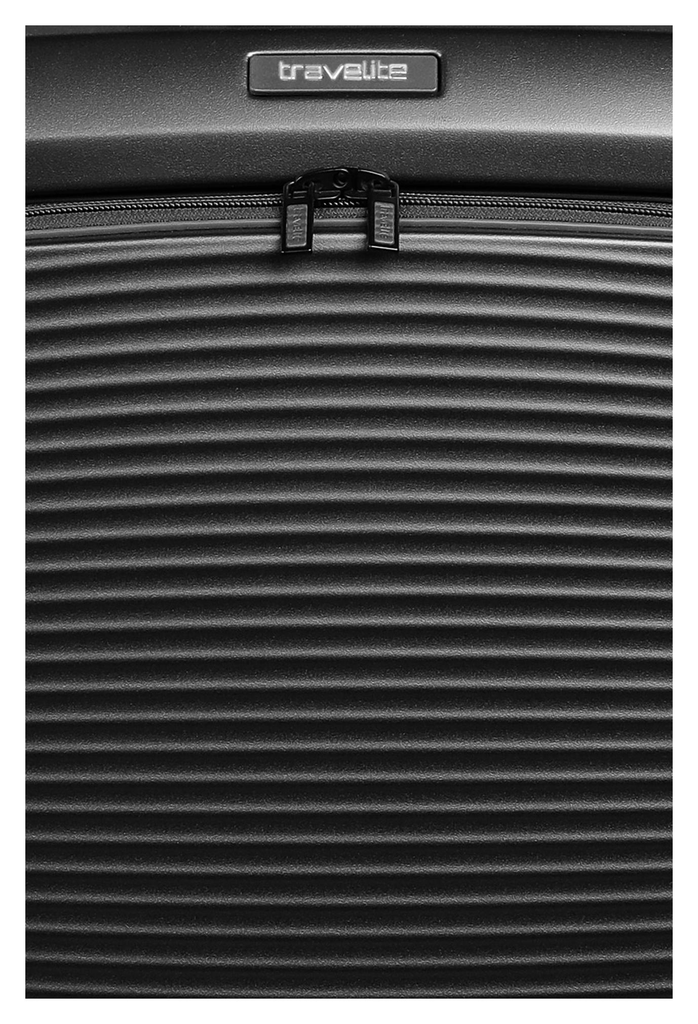 Palubní kufr na notebook Travelite Millennium S Front pocket Black