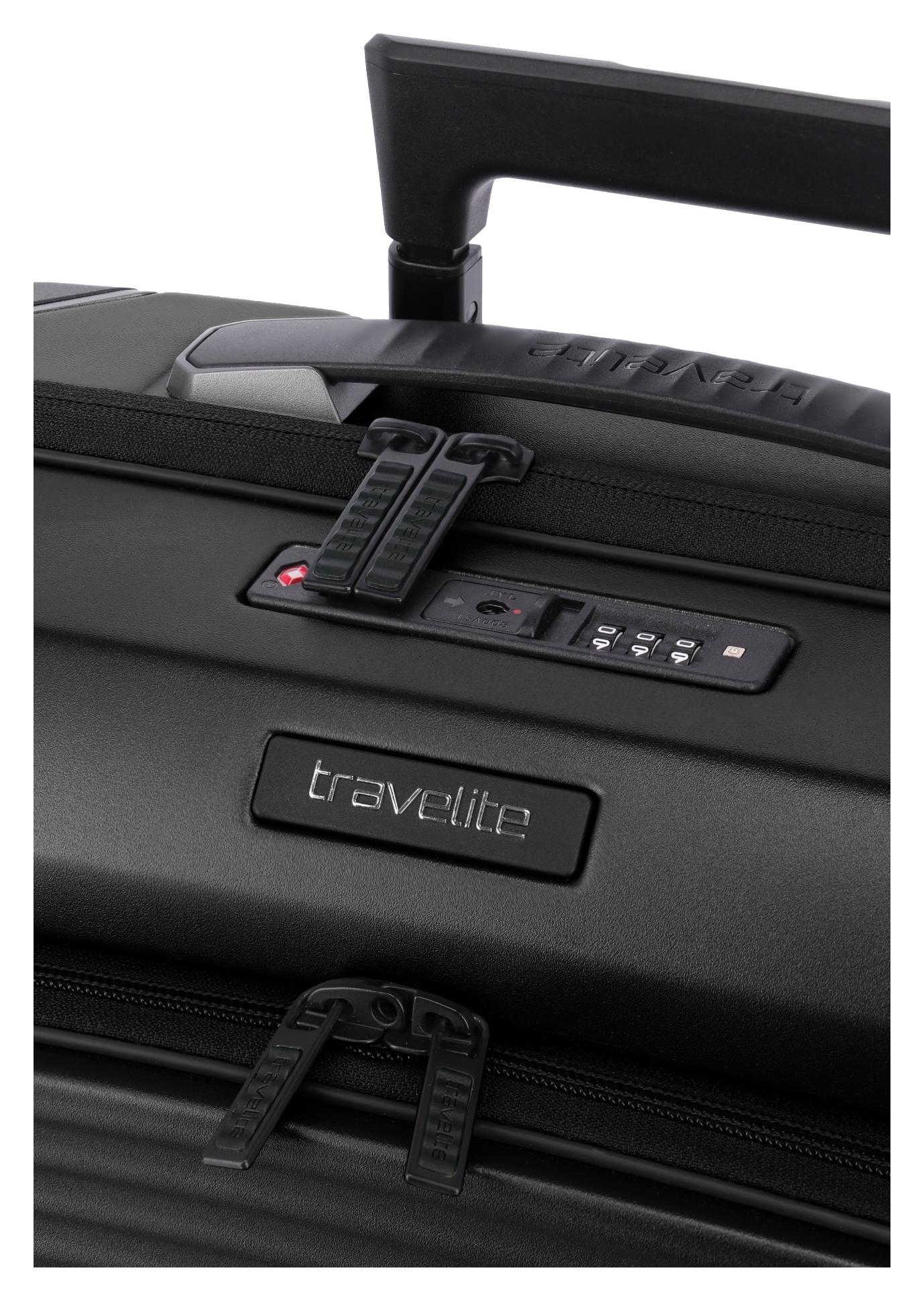 Palubní kufr na notebook Travelite Millennium S Front pocket Black (obrázek 3)