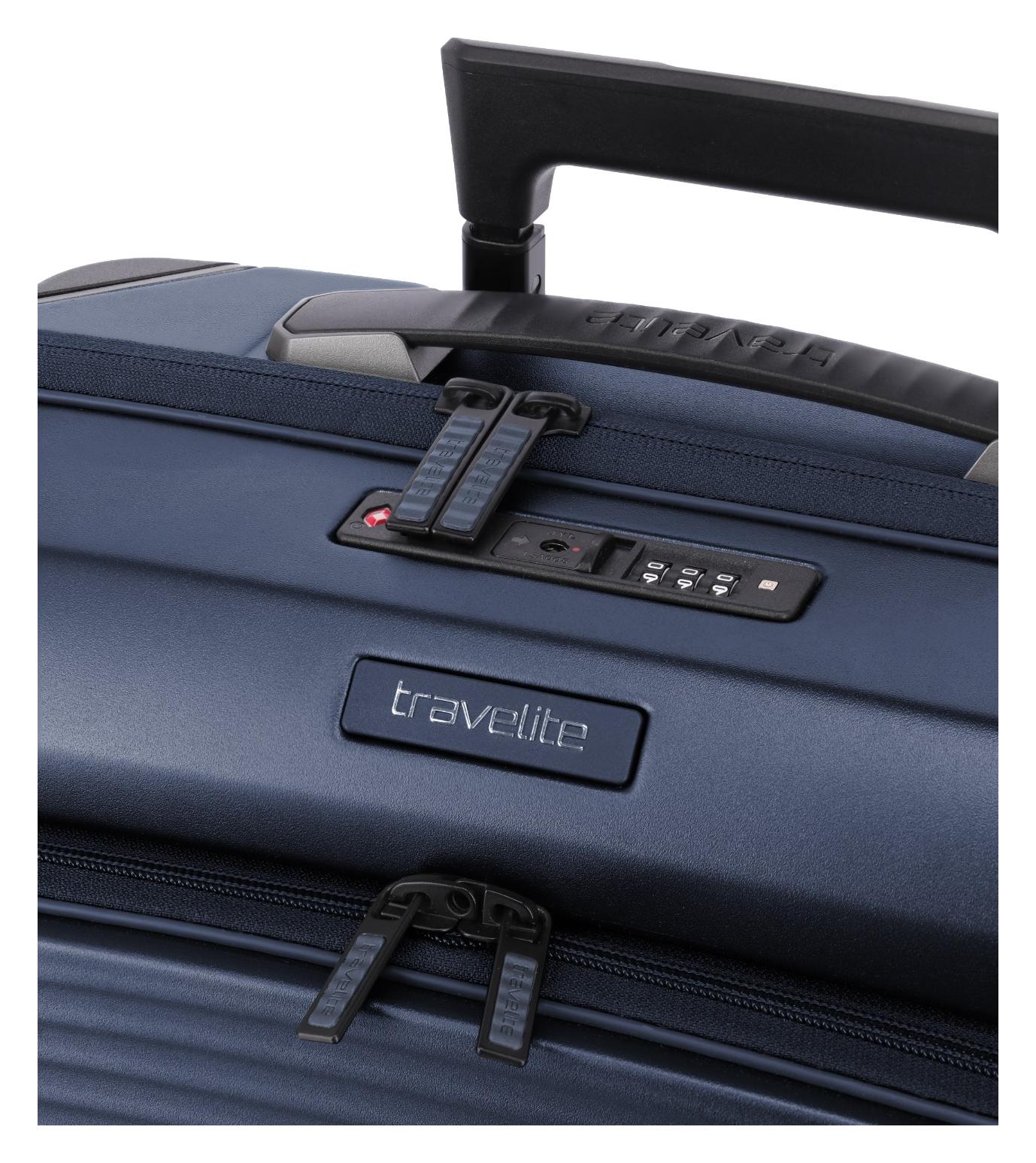 Palubní kufr na notebook Travelite Millennium S Front pocket Navy (obrázek 3)