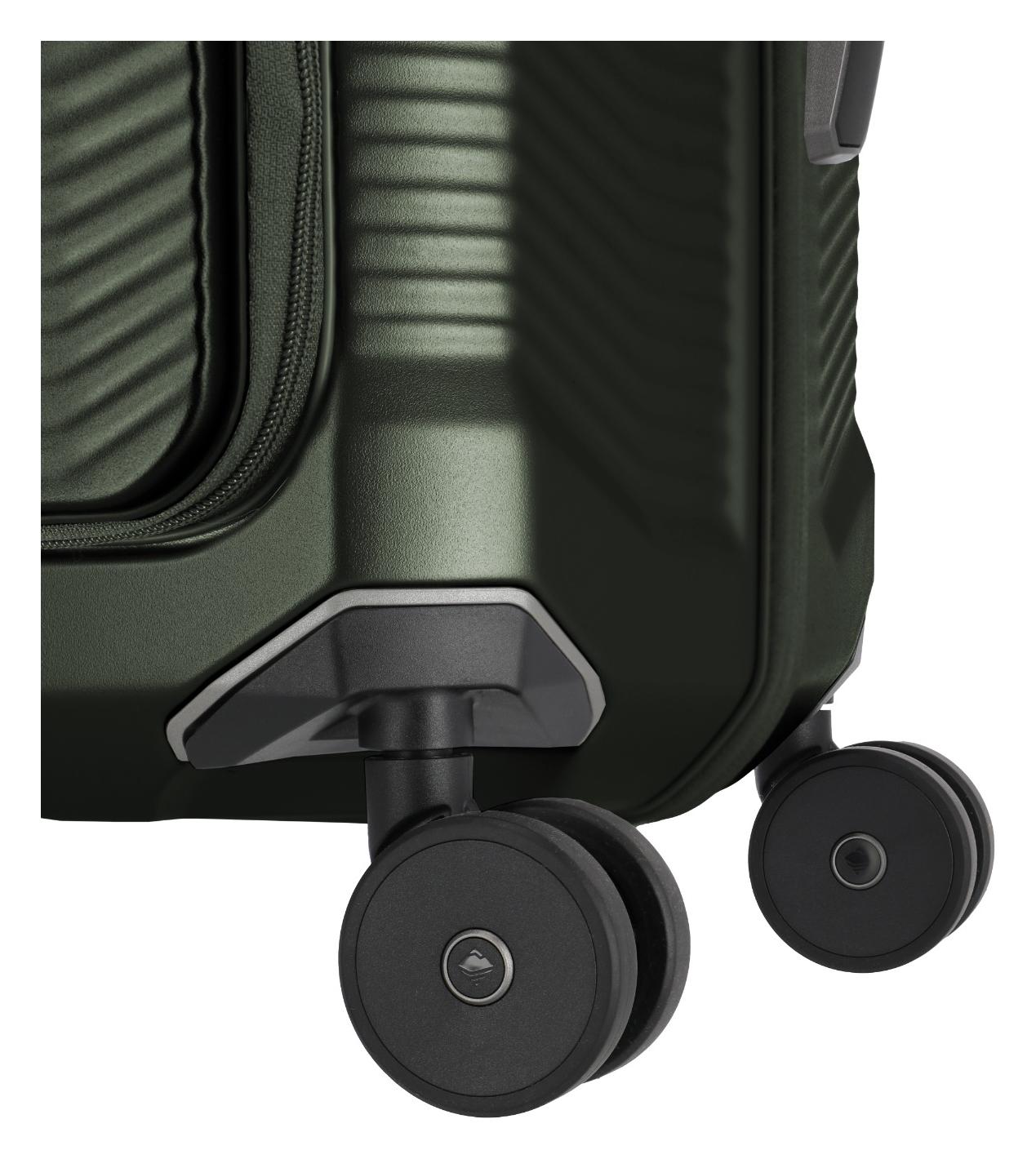 Palubní kufr na notebook Travelite Millennium S Front pocket Pine Green