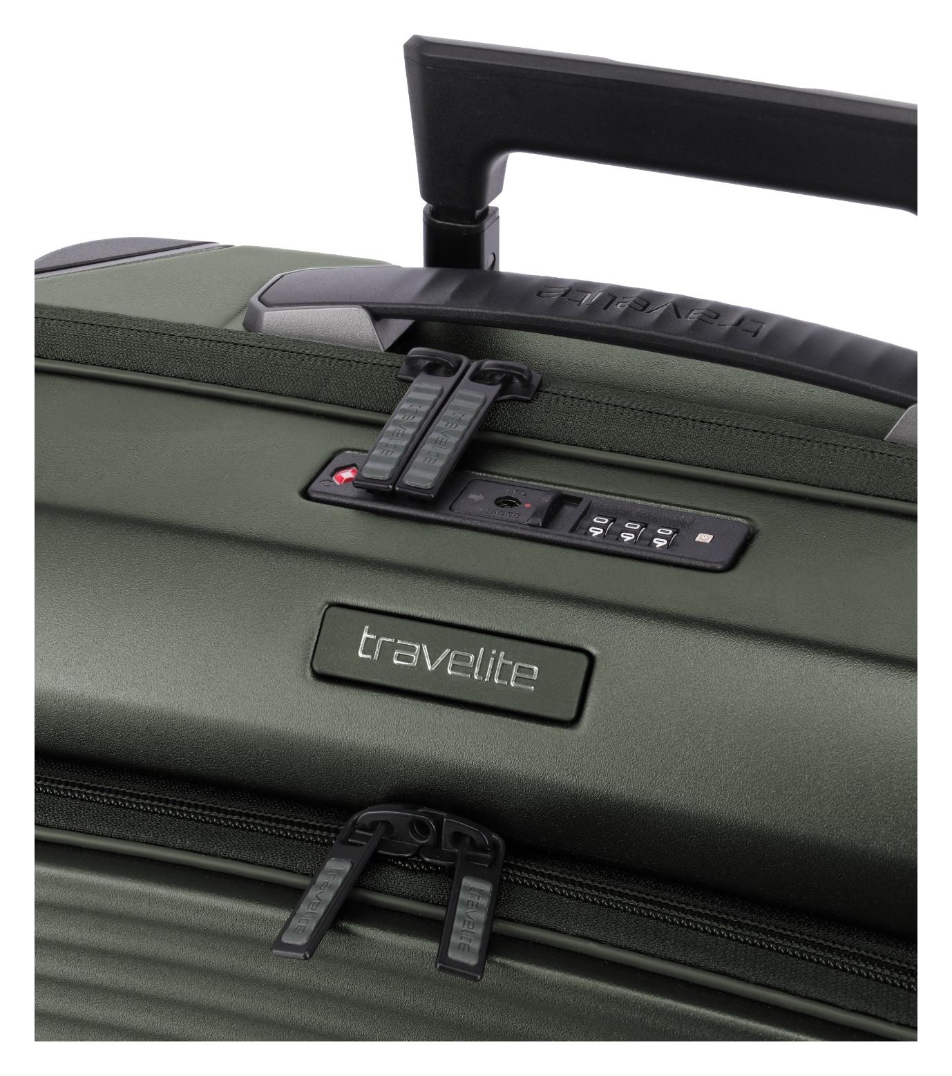 Palubní kufr na notebook Travelite Millennium S Front pocket Pine Green (obrázek 3)