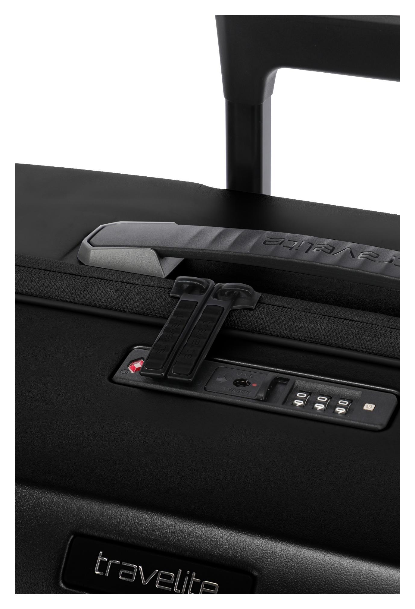 Skořepinový palubní kufr Travelite Millennium S Black