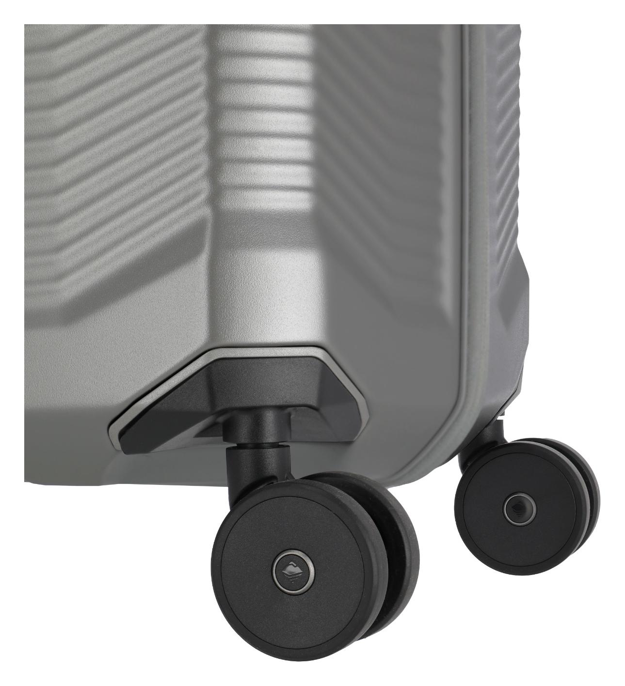 Skořepinový palubní kufr Travelite Millennium S Silver