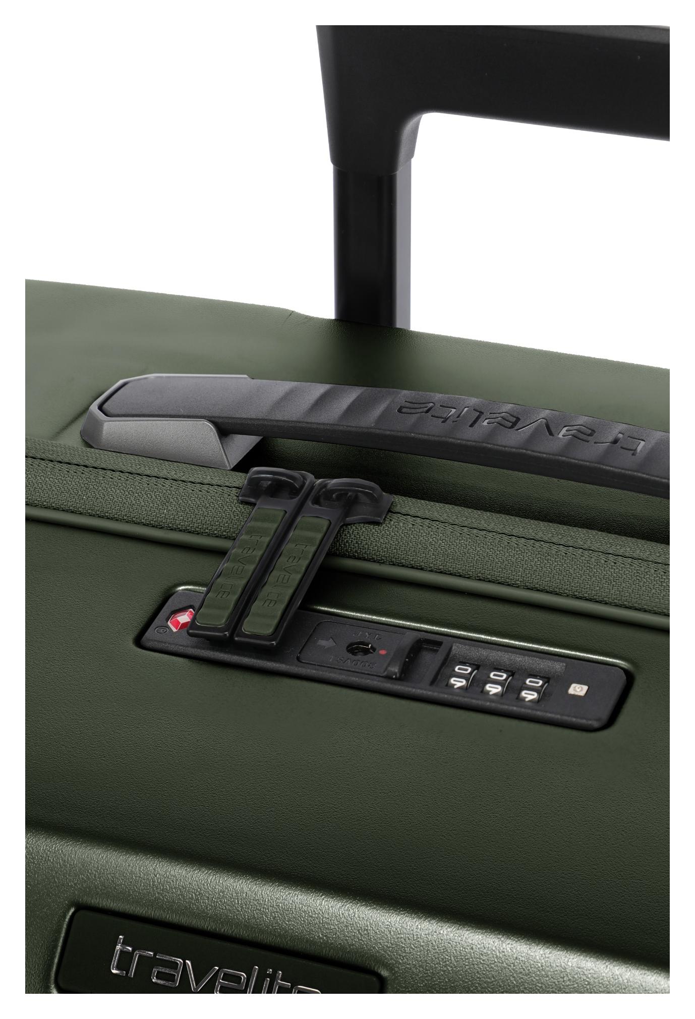 Skořepinový palubní kufr Travelite Millennium S Pine Green (obrázek 3)