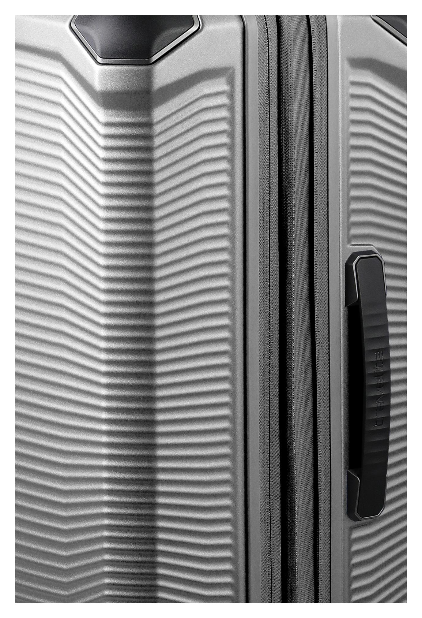 Střední skořepinový kufr Travelite Millennium M Silver (obrázek 4)