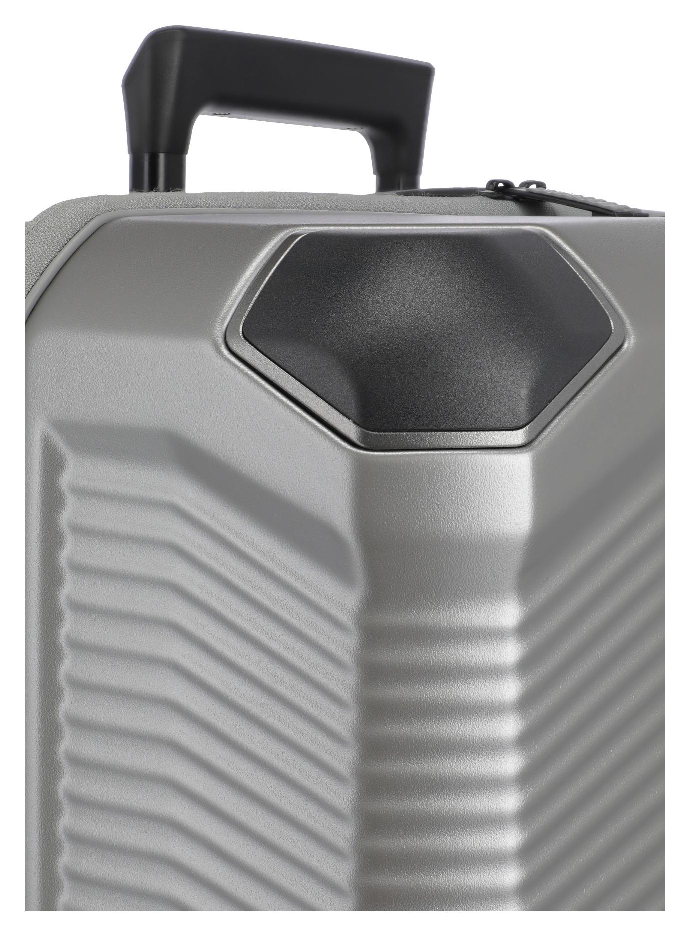 Velký skořepinový kufr Travelite Millennium L Silver (obrázek 4)