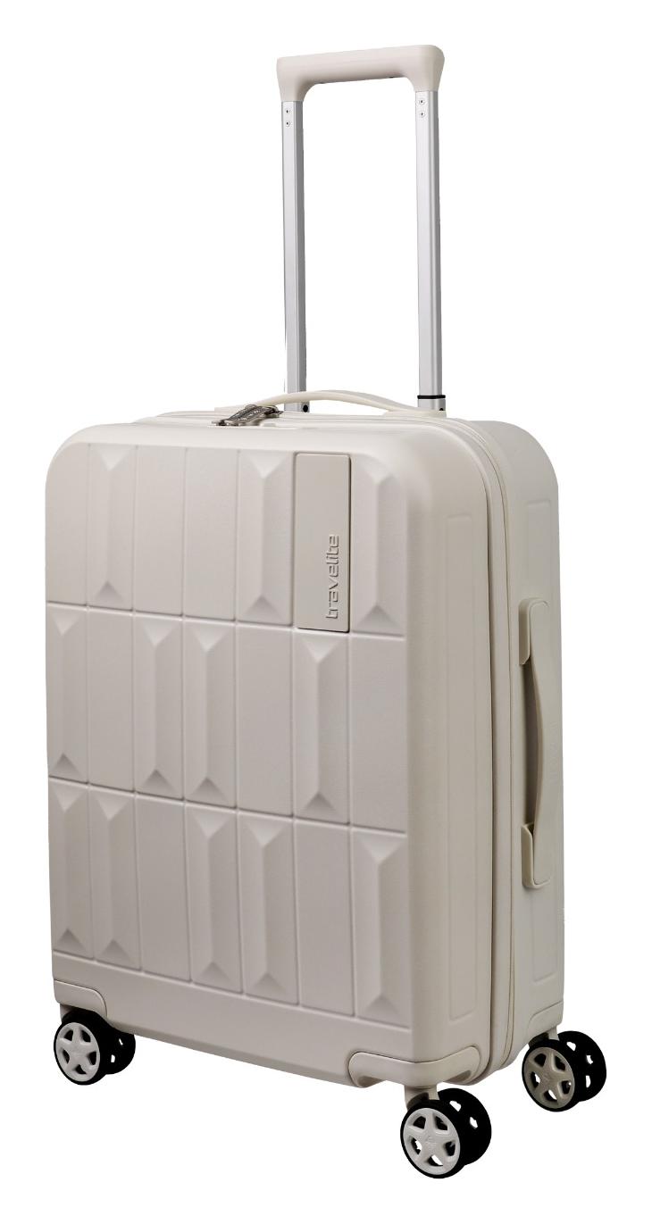 Skořepinový palubní kufr Travelite Panello S Ivory