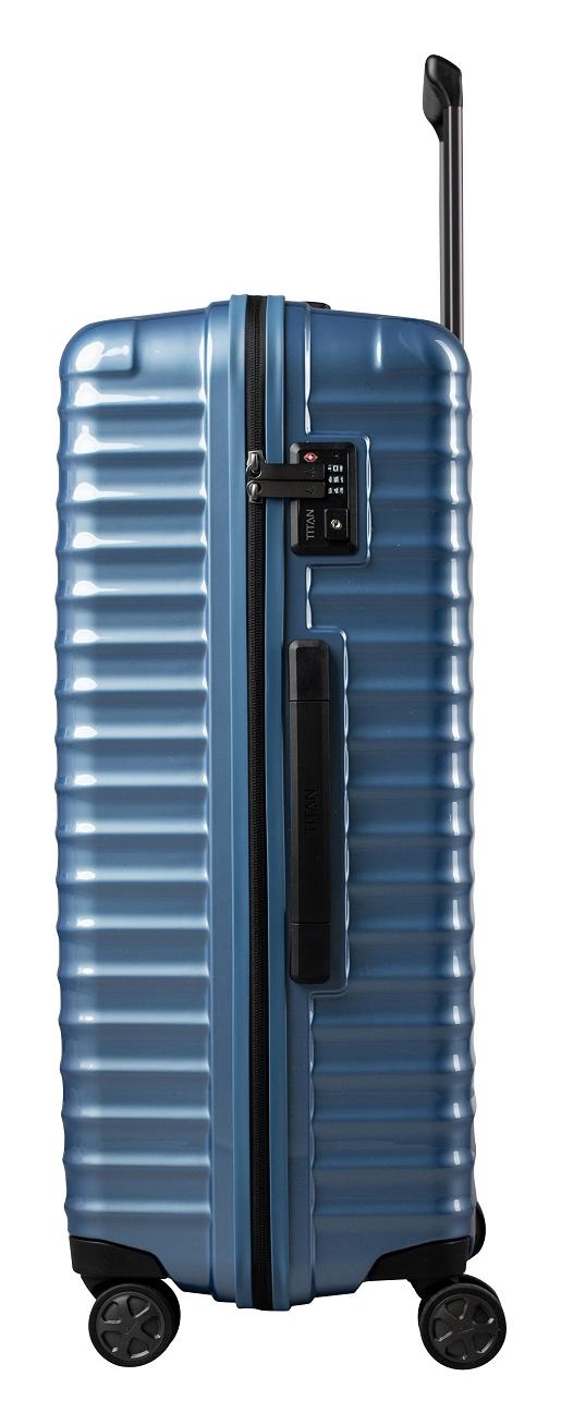 Velký skořepinový kufr na kolečkách Titan Litron L Ice blue (obrázek 3)