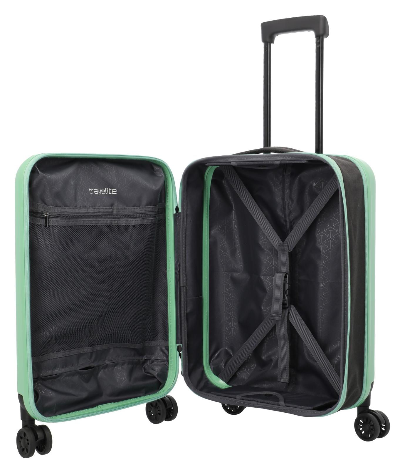 Palubní kufr Travelite Basics Foldable Trolley S Mint - Obrázek 5