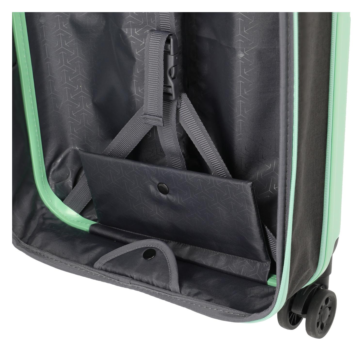 Palubní kufr Travelite Basics Foldable Trolley S Mint - Obrázek 6