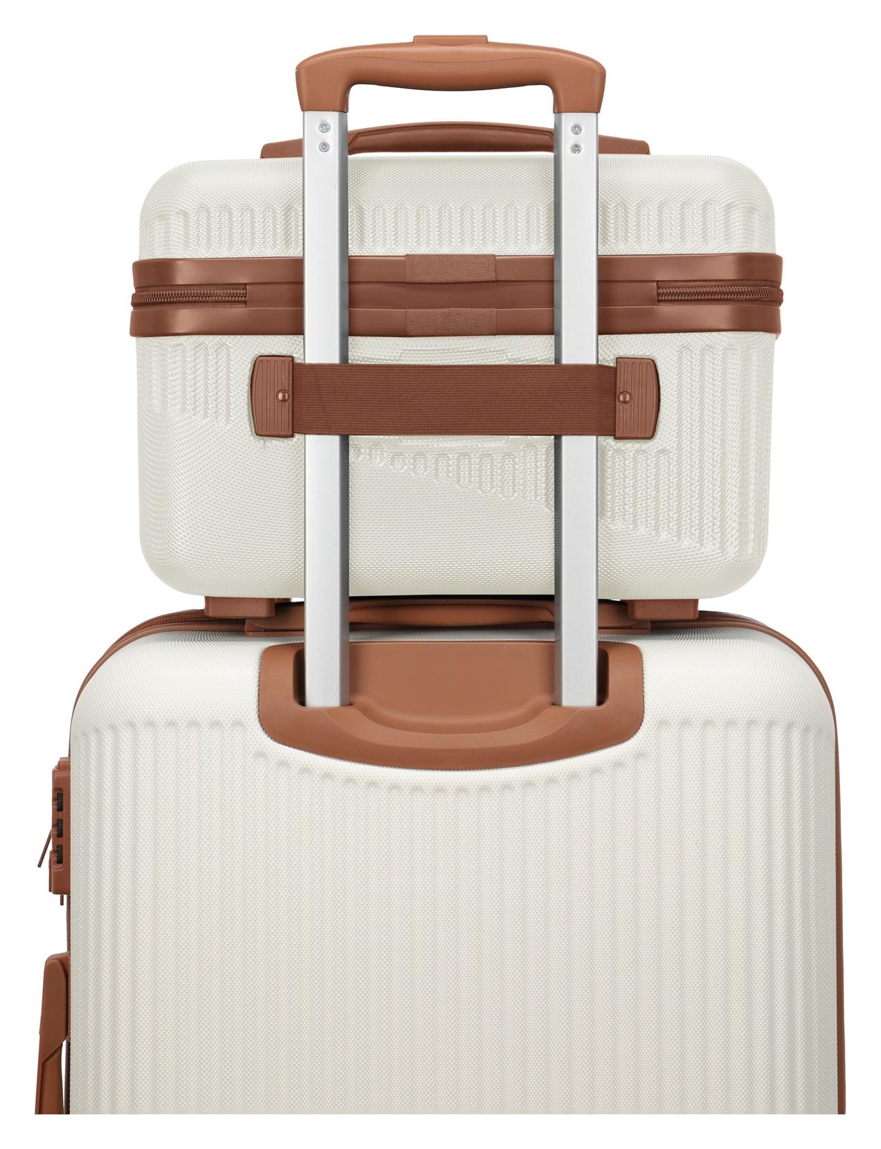 Kosmetický kufr Travelite Bali Beautycase White/cognac - Obrázek 6