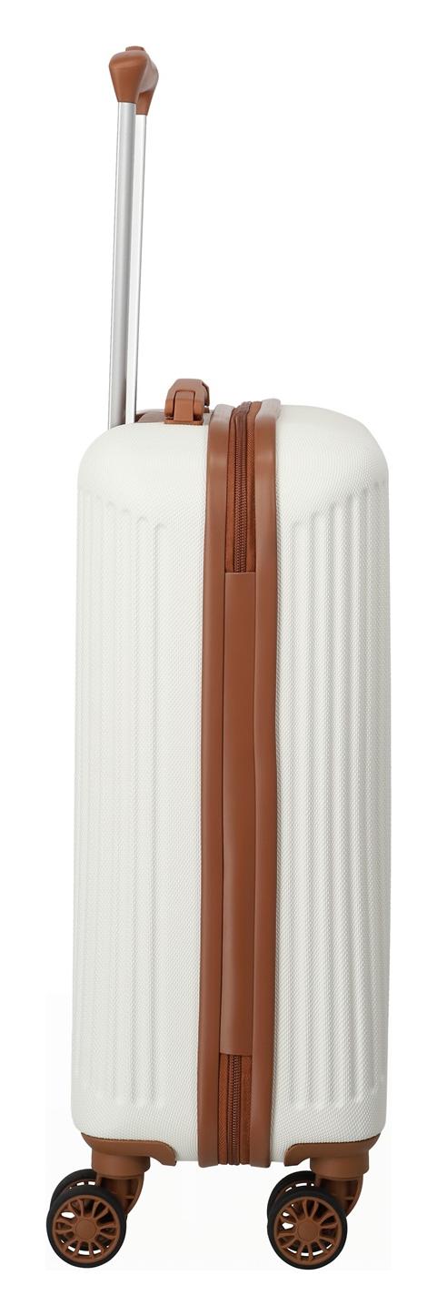 Sada cestovních kufrů Travelite Bali S,M,L White/Cognac (obrázek 5)