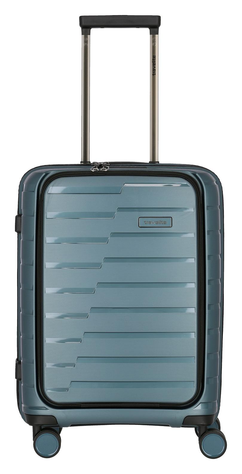 Travelite Air Base 4w S Front pocket Ice blue