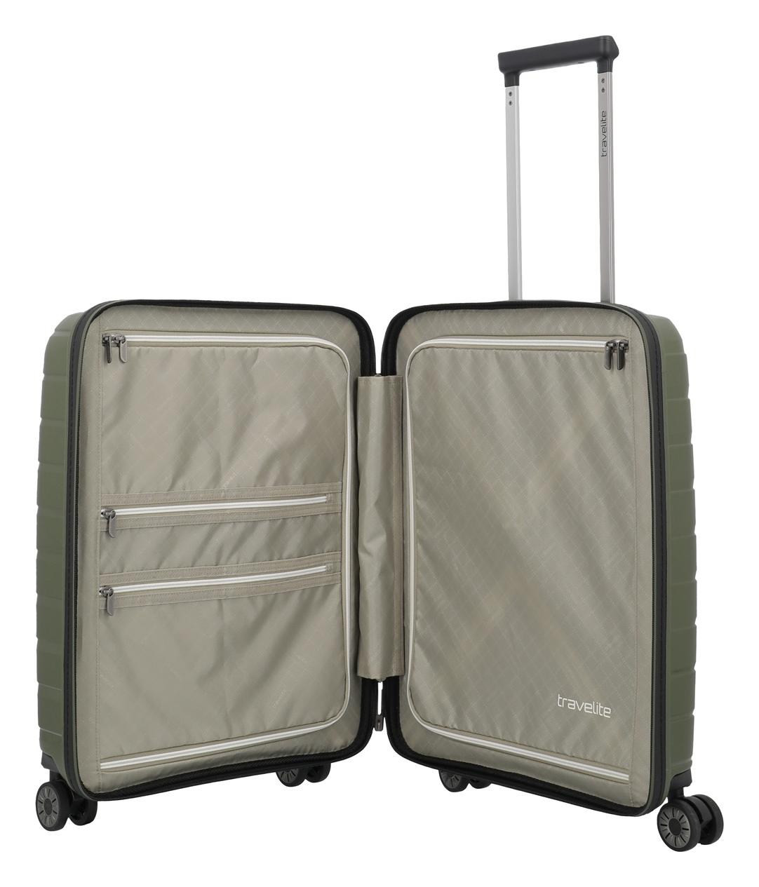 Travelite Air Base 4w S Front pocket Olive - Image 6