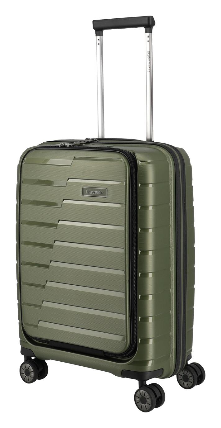 Travelite Air Base 4w S Front pocket Olive - Image 2