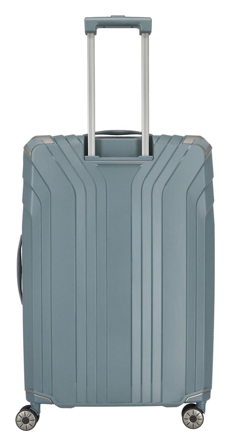 Velký skořepinový kufr na kolečkách Travelite Elvaa 4w L Blue/grey - Obrázek 4