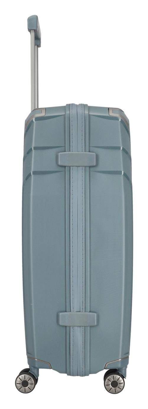 Velký skořepinový kufr na kolečkách Travelite Elvaa 4w L Blue/grey - Obrázek 5