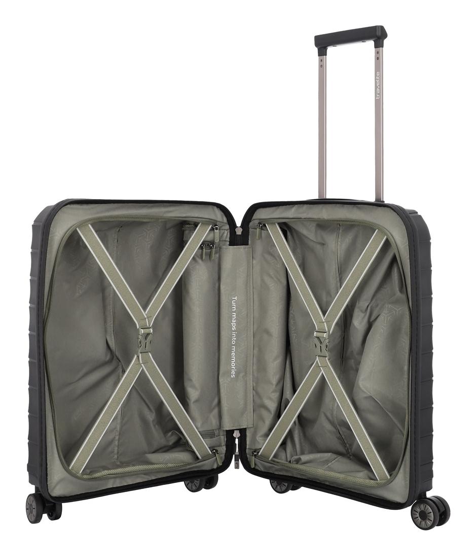 Kufr do letadla 55x40x20 Travelite Mooby S Black (obrázek 6)