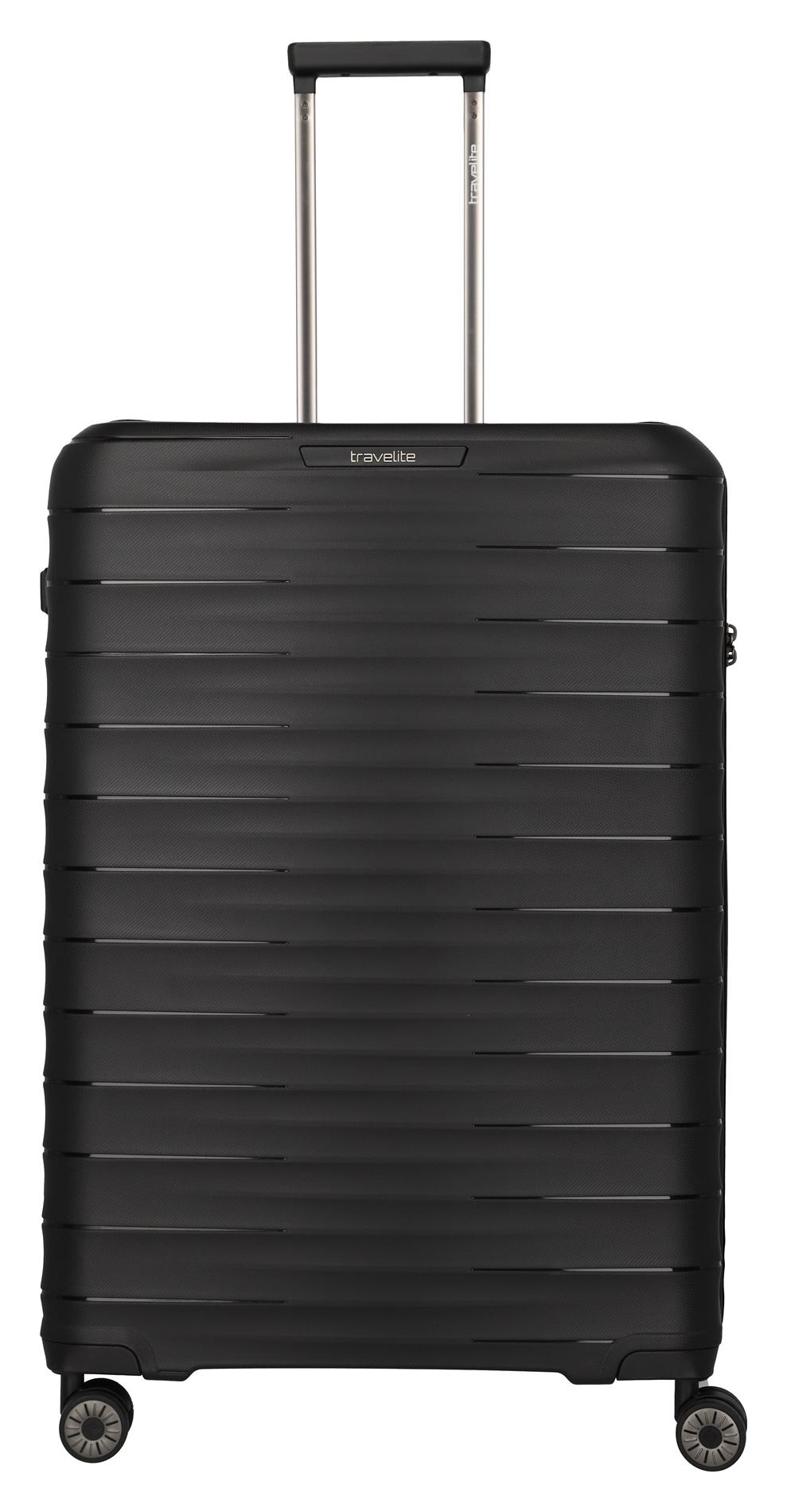 Velký skořepinový kufr Travelite Mooby L Black