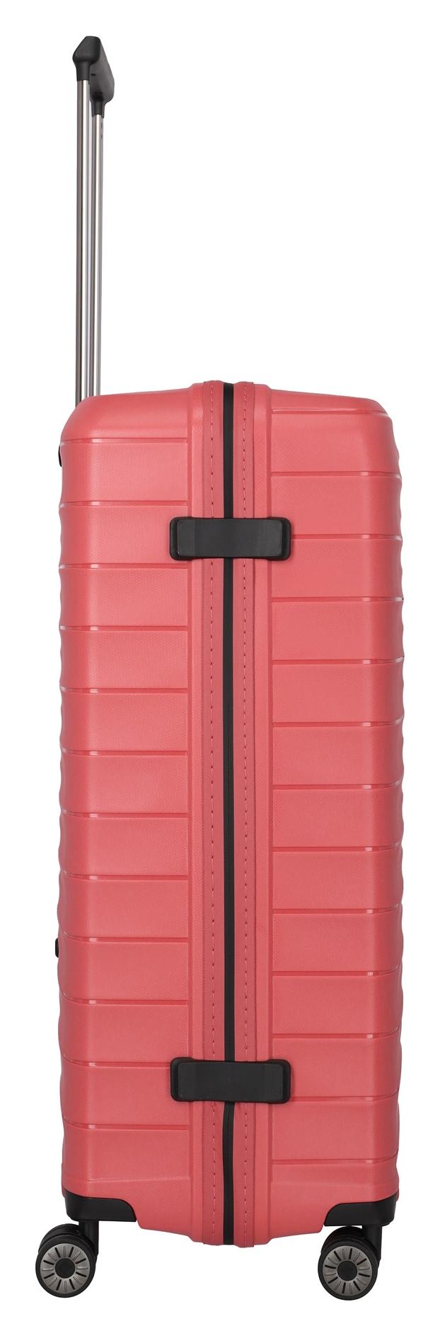 Velký skořepinový kufr Travelite Mooby L Red