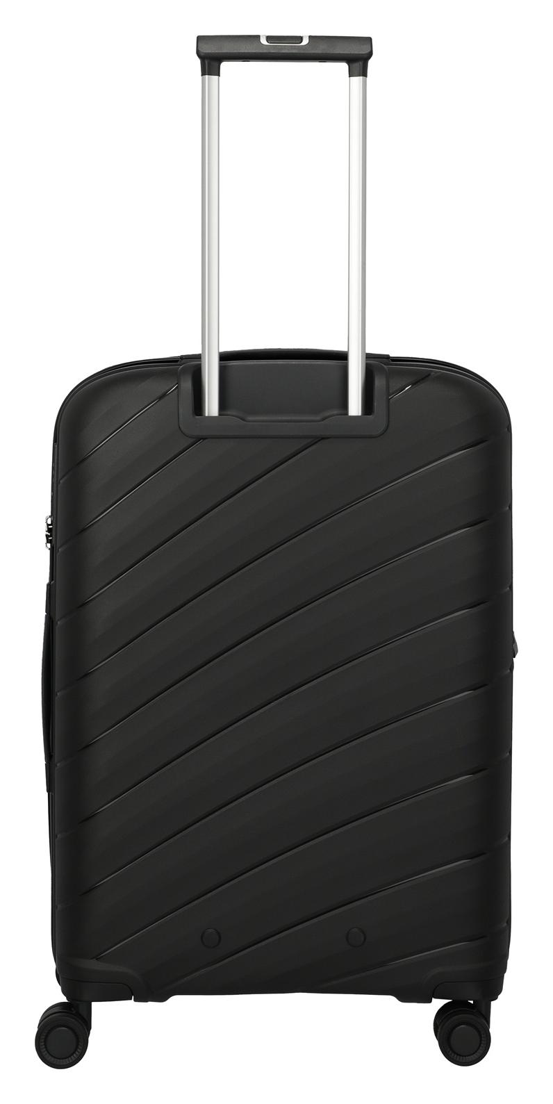 Střední skořepinový kufr na kolečkách Travelite Burano M Black - Obrázek 4