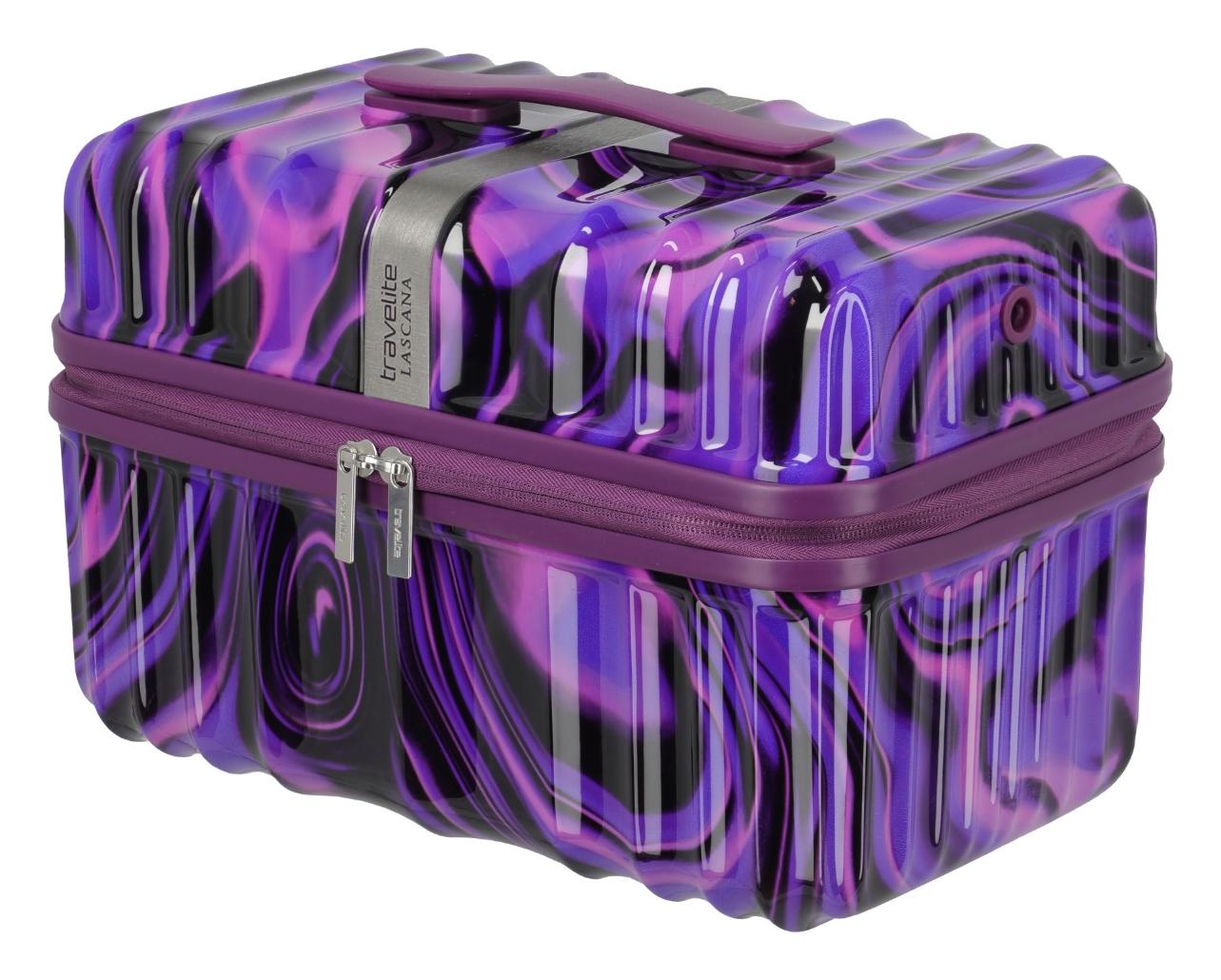 Kosmetický kufr Travelite Lascana Edition Beautycase Purple Swirl