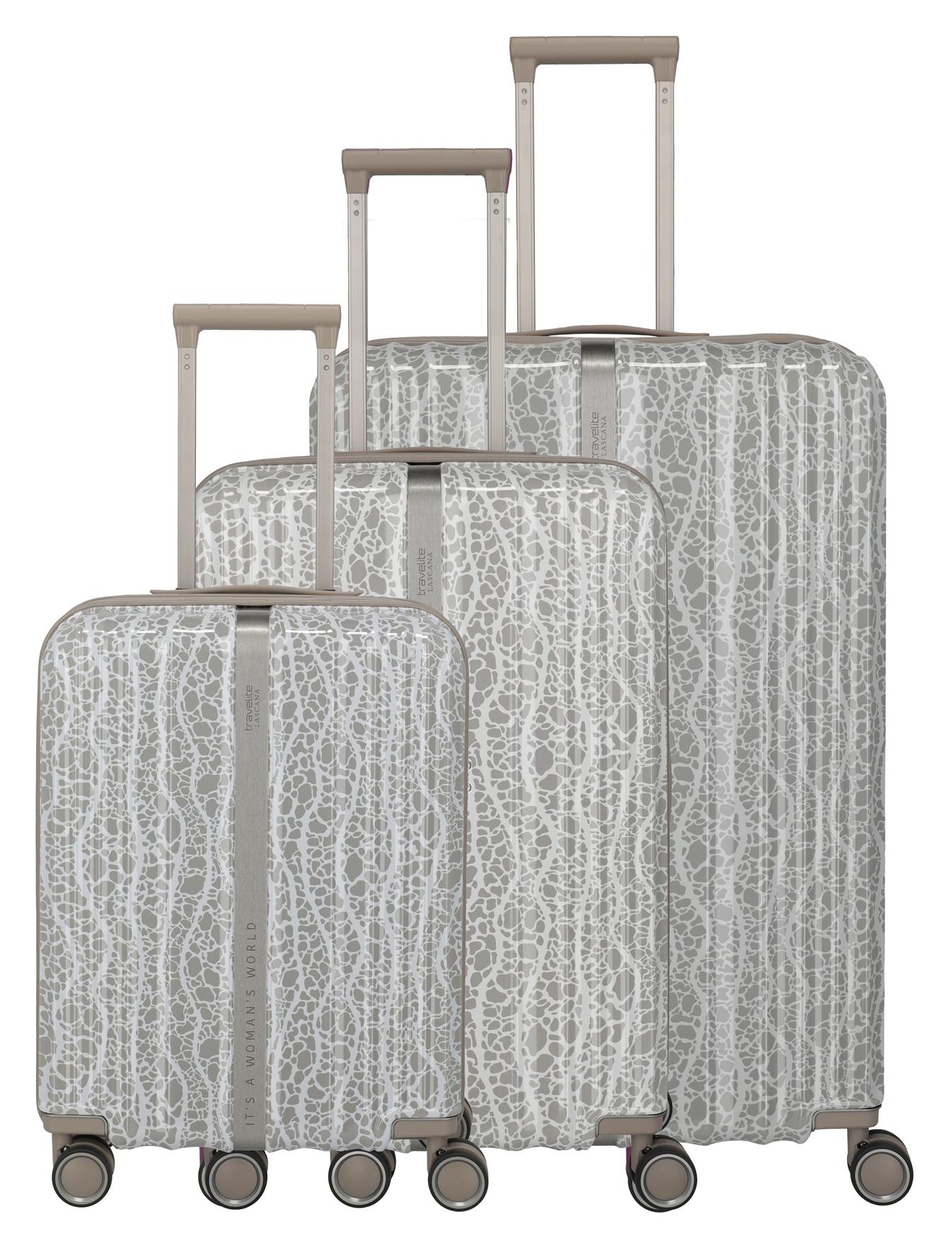 Sada cestovních kufrů Travelite Lascana Edition S,M,L Champagne