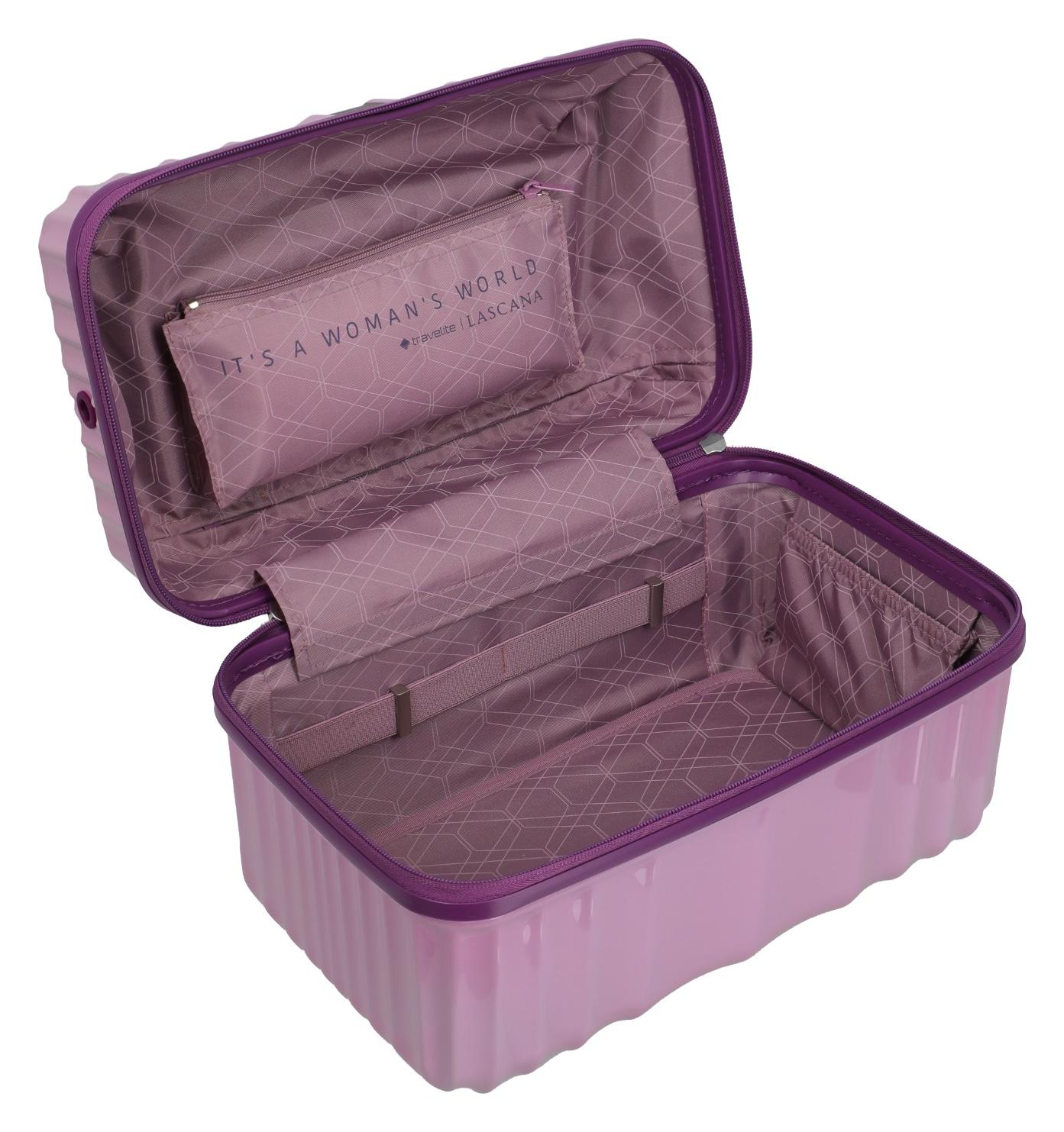 Kosmetický kufr Travelite Lascana Edition Beautycase Purple Degrade