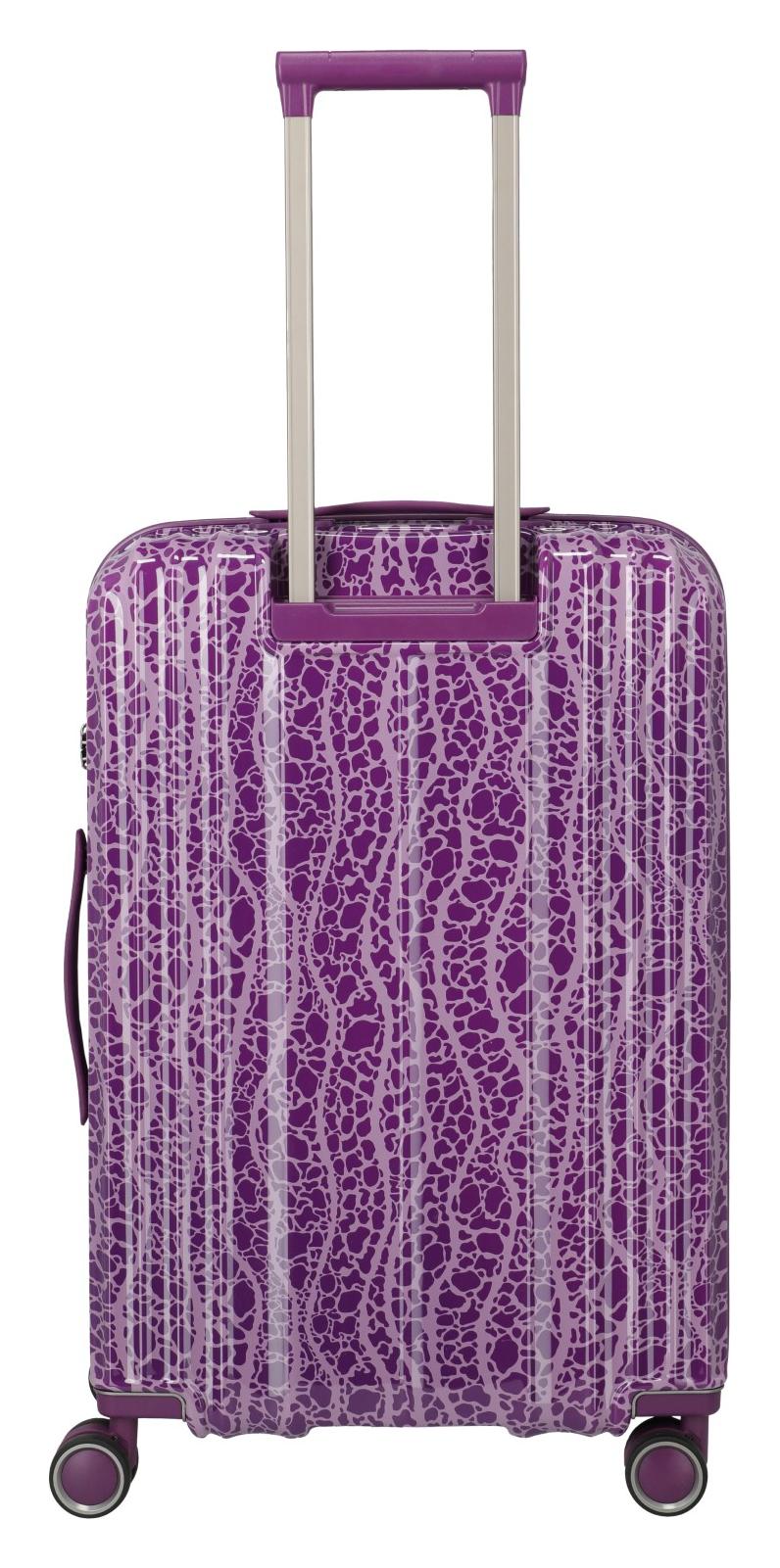 Střední skořepinový kufr Travelite Lascana Edition M Plum