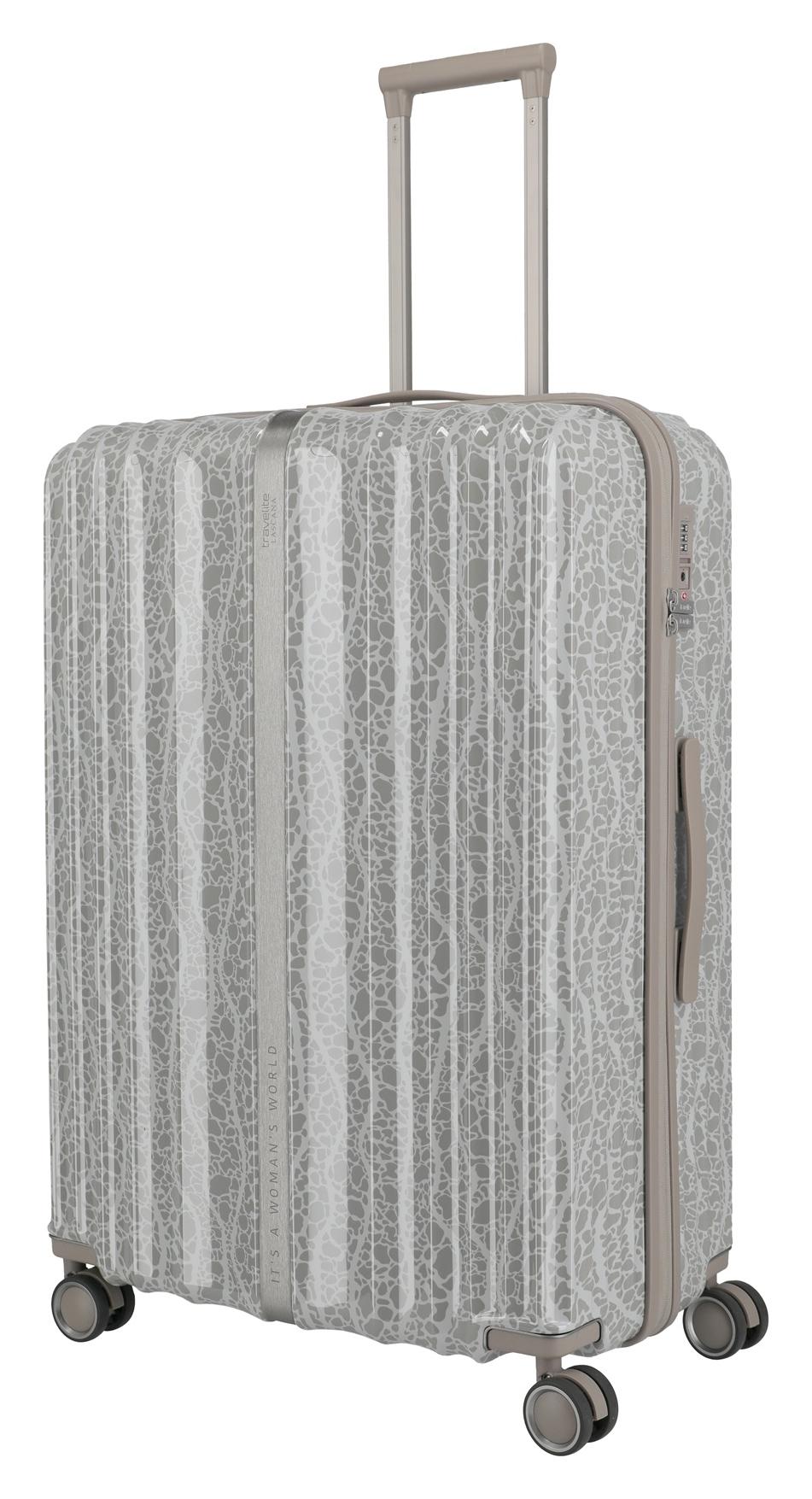 Velký skořepinový kufr Travelite Lascana Edition L Champagne
