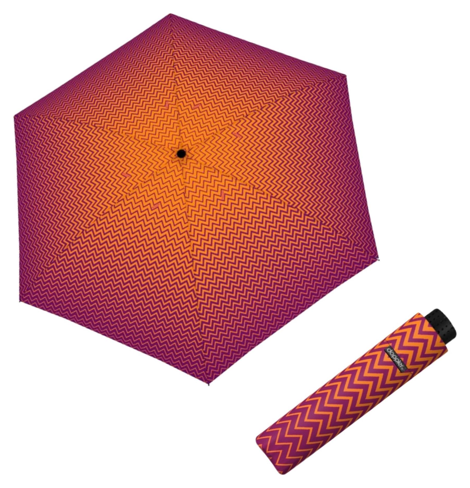 Skládací deštník Doppler Fiber Havanna Strong Berry (obrázek 3)