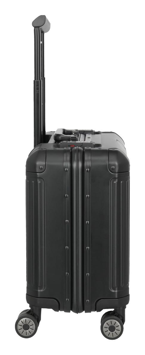 Palubní kufr na notebook Travelite Next Business wheeler 4w Black (obrázek 6)