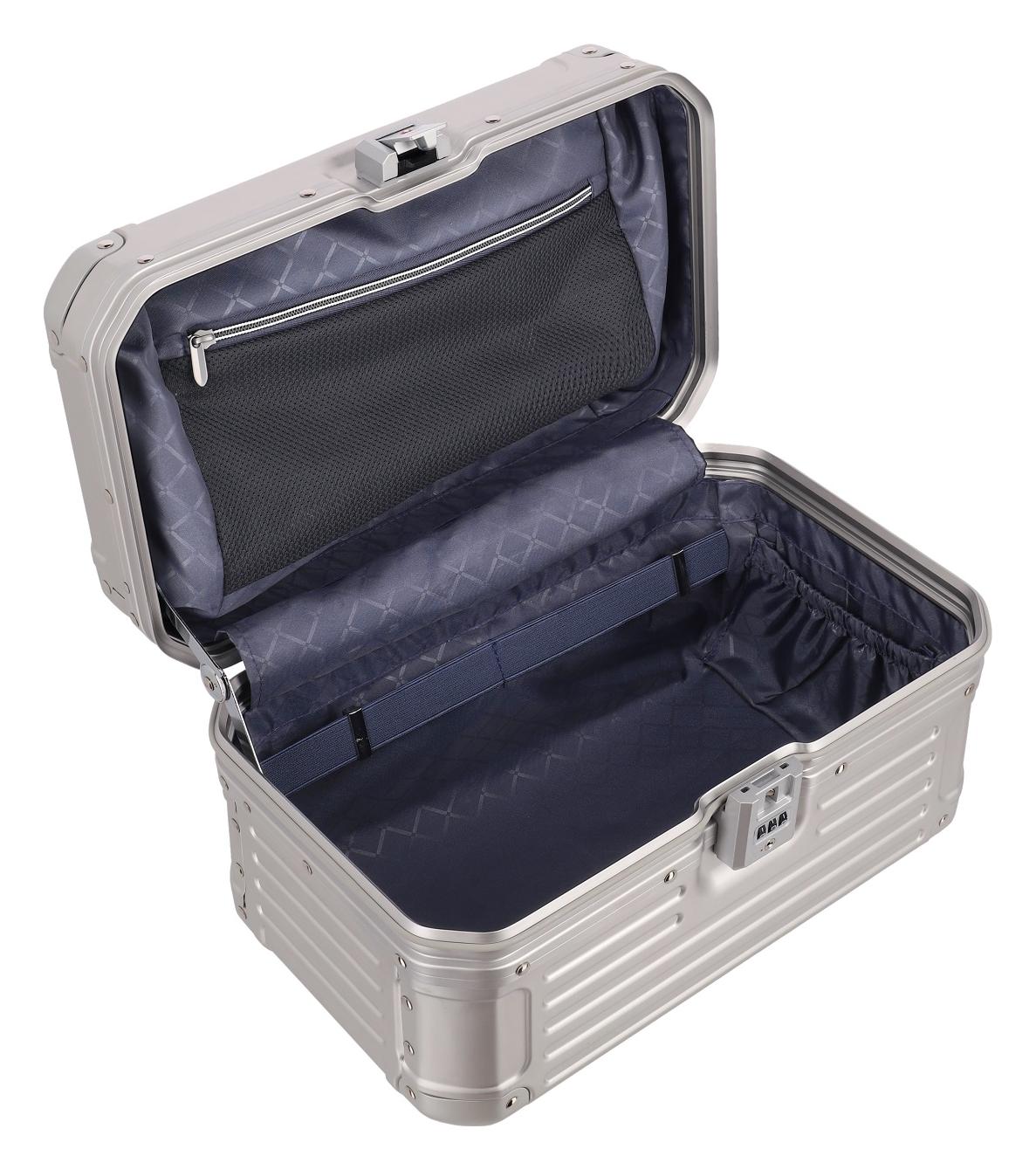 Kosmetický kufr Travelite Next Beauty case Silver - Obrázek 4