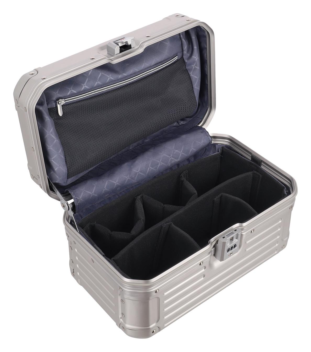 Kosmetický kufr Travelite Next Beauty case Silver - Obrázek 5