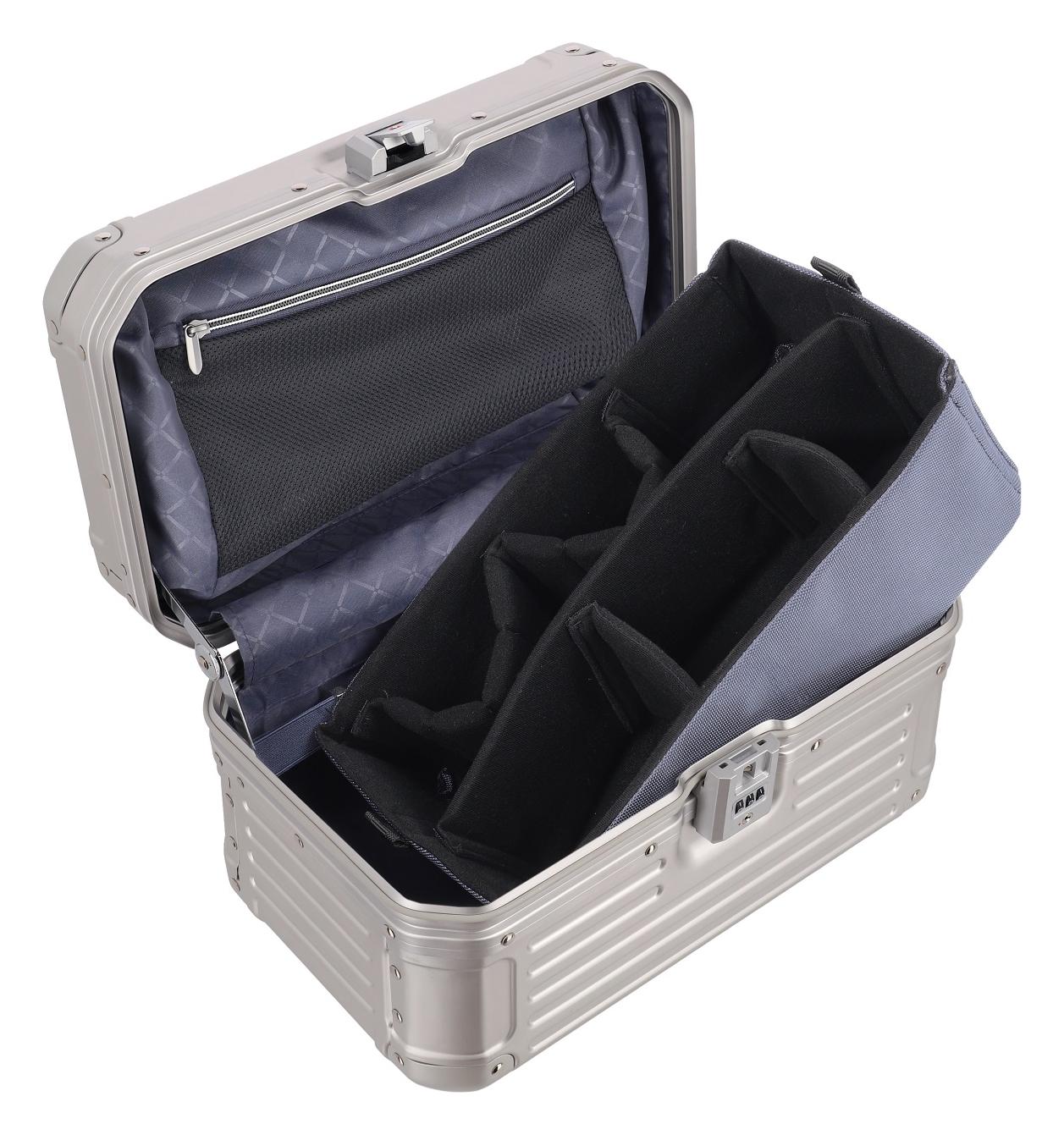 Kosmetický kufr Travelite Next Beauty case Silver - Obrázek 6