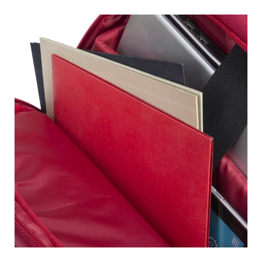 Batoh na notebook Riva Case Komodo 8065 Red - Obrázek 5