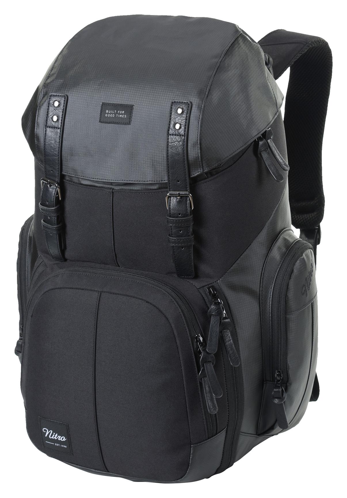 Studentský batoh Nitro Weekender Tough Black